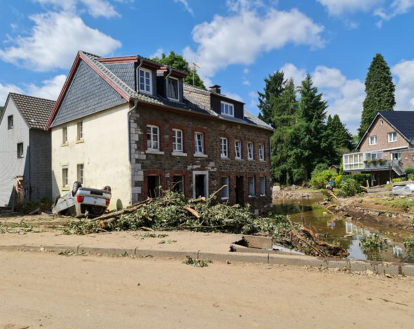 Hochwasser – Hilfsmaßnahmen